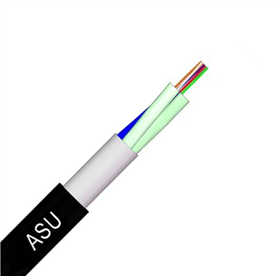 Povsem dielektrični enocevni ASU optični kabel